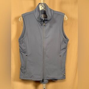 Kerrits Blue Athletic Stretchy Zip Up Equestrian Vest Women's Medium
